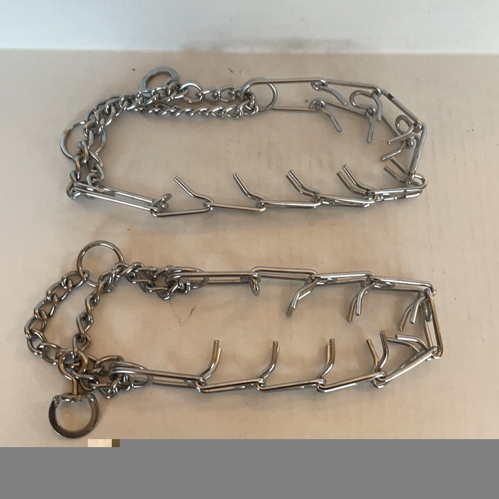 TRAINING collar x 2 metal